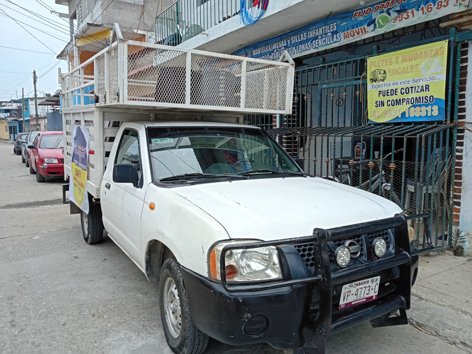 Vehículo de Fletes y Mudanzas Exprés Gabino